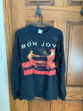 Bon Jovi World Tour 2010-2011 Long Sleeve T size Small